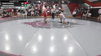 145 lbs Semifinal - Gavin Chapman, Bristol vs Lincoln Botero, Faith Christian Academy