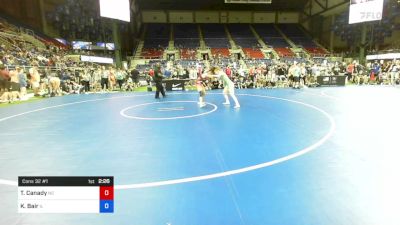 117 lbs Cons 32 #1 - Teresa Canady, North Carolina vs Kyley-Ann Bair, Illinois