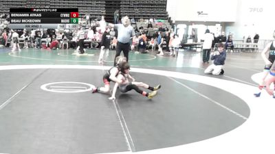 65 lbs Rr Rnd 1 - Benjamin Atkas, CT Whale Orca - ESE vs Beau Mckeown, Mat Assassins White - ESE
