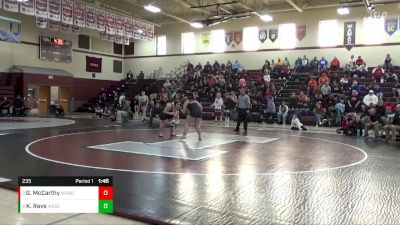 235 lbs Quarterfinal - Gracelynn McCarthy, Western Dubuque vs Kendyll Rave, West Delaware