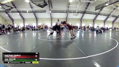 184 lbs Semifinal - Zak Taylor, Mount Union vs Gaetano Savelli, Gannon University