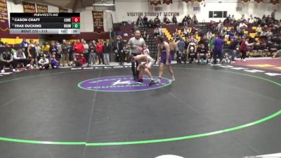 113 lbs Cons. Round 6 - Trae Ducking, Brownsburg vs Cason Craft, Coweta