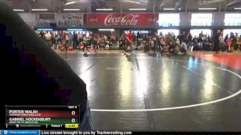 55 lbs Cons. Round 3 - Porter Walsh, Warrior Wrestling Club vs Gabriel Hockenbury, Arab Youth Wrestling