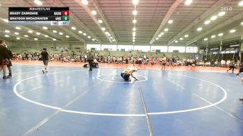 105 lbs Round Of 16 - Brady Zabriskie, Mat Assassins Red vs Braydon Broadwater, All-American Wrestling Club MS