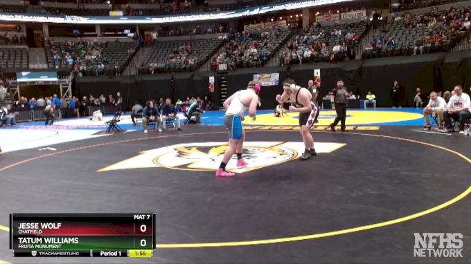 285-5A Quarterfinal - Tatum Williams, Fruita Monument vs Jesse Wolf ...