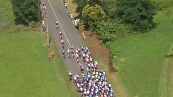 Big Crash At Start Of Stage 19