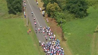 Big Crash At Start Of Stage 19