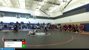 152 lbs Champ. Round 2 - Peter Desroches, Riverside vs Zachary Pugh, Shadle Park