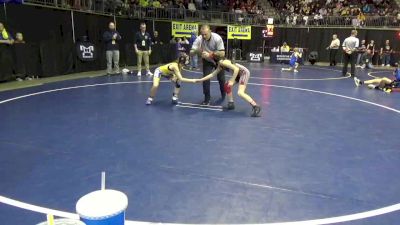 83 lbs Round Of 32 - Harper Thomas, West Allegheny vs Addison Keem, Cambridge Springs