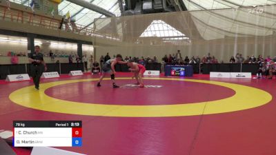 79 kg Semifinal - Connor Church, Montreal NTC vs Owen Martin, BMWC