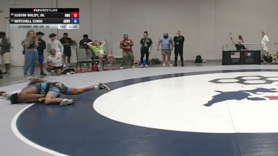57 kg Champ. Rd Of 16 - Justin Wildy, Jr., HeadHunters Wrestling Club vs Mitchell Chen, American Dream Wrestling Club