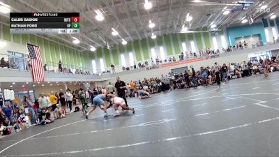 215 lbs Round 1 (4 Team) - Caleb Gaskin, The Outsiders vs Nathan Pond, Gladiator Punishers