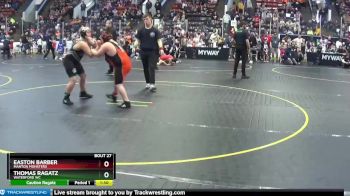 150 lbs Champ. Round 2 - Easton Barber, Manton Monsters vs Thomas Ragatz, Waterford WC