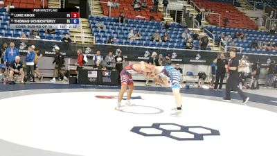 165 lbs Cons. Sub-rd Of 16 - Luke Knox, Pennsylvania vs Thomas Schechterly, Pennsylvania