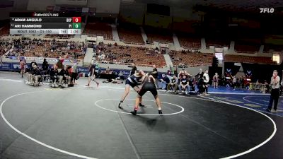 D1-150 lbs Champ. Round 1 - Ari Hammond, Pinnacle High School vs Adam Angulo, Brophy College Preparatory