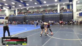 113 lbs Champ. Round 1 - Gabe Miley, ELIDA vs Mathew Carpenter, PAULDING