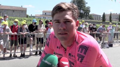 Stefan Bissegger: 'It Was Really Hot Out There' On Stage 20 Of The 2021 Tour De France
