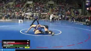 160 lbs Champ. Round 1 - Baxter Sand, South Border vs Eric Hoffmann, Larimore