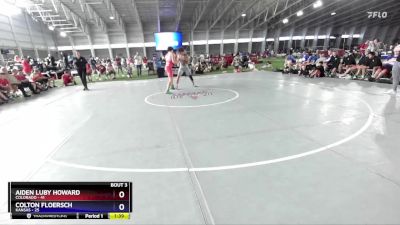 175 lbs Round 1 (8 Team) - Aiden Luby Howard, Colorado vs Colton Floersch, Kansas