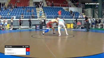 170 lbs Cons 32 #2 - Trevor Dopps, Kansas vs Coy Cohenour, Montana