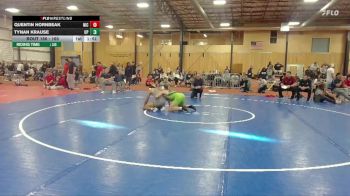 165 lbs Quarterfinal - Quentin Hornbeak, North Idaho College vs Tynan Krause, Providence (Mont.)