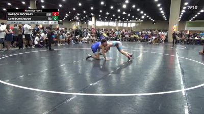 157 lbs Round 1 (6 Team) - Karson McCrary, Blackman WC vs Levi Schroeder, Team Rich Habits #3