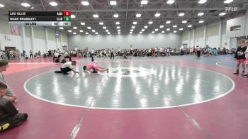 120 lbs Rr Rnd 2 - Leo Ellis, Rabbit Wrestling Club - EL vs Bear Bramlett, Claw & Conquer - EL