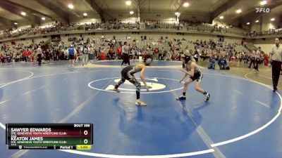 50 lbs Semifinal - Keaton James, Ste. Genevieve Youth Wrestling Club-AAA vs Sawyer Edwards, Ste. Genevieve Youth Wrestling Club-AAA