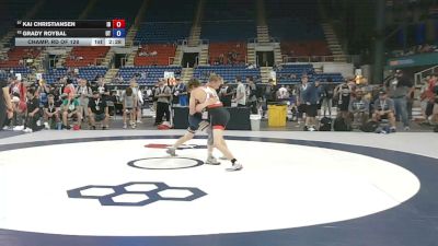 138 lbs Champ. Rd Of 128 - Kai Christiansen, Idaho vs Grady Roybal, Utah