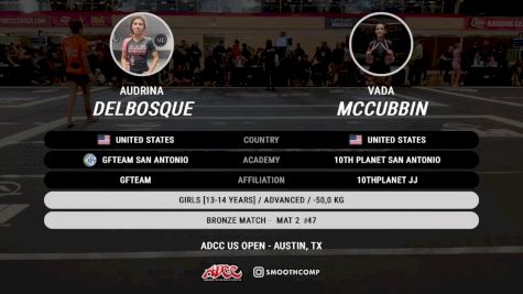 Audrina DelBosque vs Vada McCubbin 2024 ADCC Austin Open