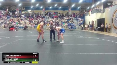 150 lbs Champ. Round 1 - Conrad Pratt, Saint Paul`s School vs Luke Kirkpatrick, Loyola-Blakefield