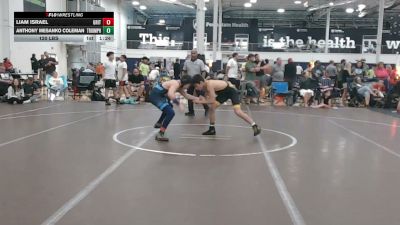 120 lbs Rr Rnd 3 - Liam Israel, Grit Mat Club - MS vs Anthony Mesanko Coleman, Triumph 1 - MS