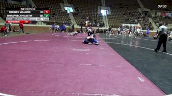 157 lbs Quarterfinal - Emmanuel Chelestin, Lindsey Wilson (Ky.) vs Bradley Williams, Stronghold