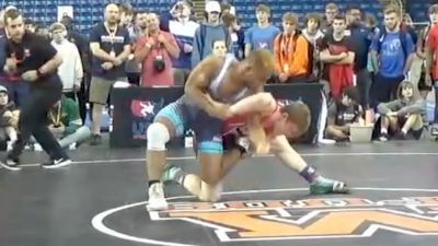 152 lbs Semifinal - Daniel Wask, New Jersey vs Erik Gibson, Pennsylvania
