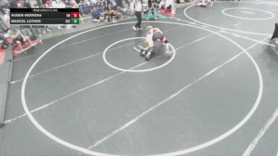 138 lbs Cons. Round 4 - Ruben Herrera, Braveheart WC vs Marcel Luther, Rowland High School