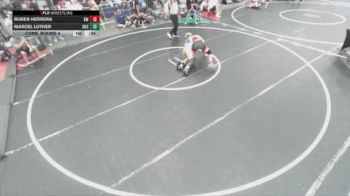 138 lbs Cons. Round 4 - Ruben Herrera, Braveheart WC vs Marcel Luther, Rowland High School