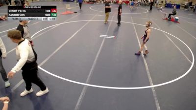 Elementary - 80 lbs Logan Kleinknight, Waconia vs Trent Sather, Farmington