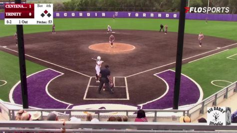 Replay: Centenary (LA) vs Trinity (TX) | May 2 @ 10 AM