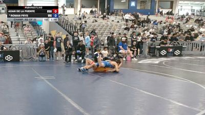 132 lbs Champ. Rd Of 32 - Adan De La Fuente, Nyssa Bulldogs vs Roman Frye, Windsor High School