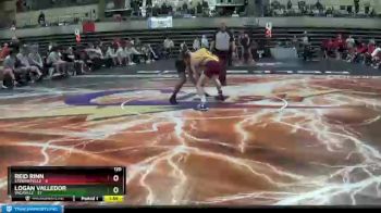 120 lbs Quarterfinals (8 Team) - Logan Valledor, Vacaville vs Reid Rinn, Stewartville