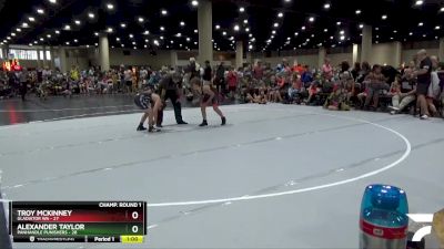 110 lbs Round 1 (16 Team) - Alexander Taylor, Panhandle Punishers vs Troy McKinney, Gladiator WA