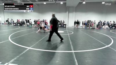 Champ. Round 2 - Dylan Clark, SOU Regional Training Center vs Santhosh Bonda, Morris Fitness Wrestling Club