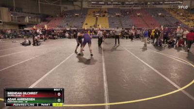 285 lbs Round 1 (16 Team) - Adam Ahrendsen, Northern Iowa vs Brendan Gilchrist, Sacred Heart