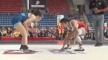 106 lbs Semifinal - Paige Morales, California vs Rianne Murphy, Indiana