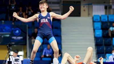 45 kg Final 1-2 - Alikhan Ashinov, Russia vs Bowen William Bassett, United States