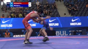 51 kg 1/8 Final - Mohammad Meraj Esmaeil MOHMADI, Iran vs Artur Broyan, Armenia