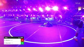 74 lbs Rr Rnd 2 - Nolan Baxter, Russell WC vs Victoriano Guzman, U-Town Hammers