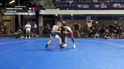 140 lbs Semis - Jameson Williams, Gold Rush Wrestling vs Rayden Lee, Bear Cave Wrestling Club