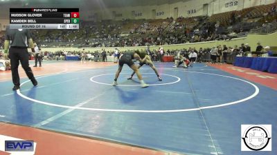 101 lbs Round Of 16 - Hudson Glover, Team Tulsa Wrestling Club vs Kamden Bell, Sperry Wrestling Club