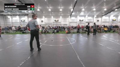 64 lbs Round 5 (10 Team) - Milan Bassiri, Capital City WC vs Anthony Brown, 84 Athletes